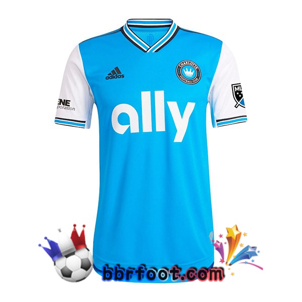 Maillot Foot Charlotte FC Domicile Bleu 2022