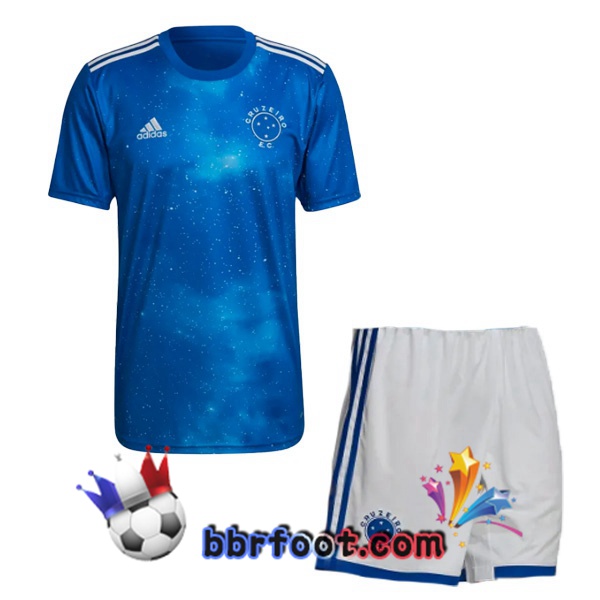 Maillot Foot Cruzeiro EC Enfant Domicile Bleu 22/23