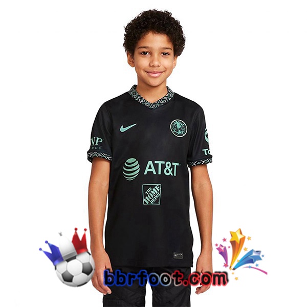 Maillot Foot Club America Enfant Third Noir 22/23