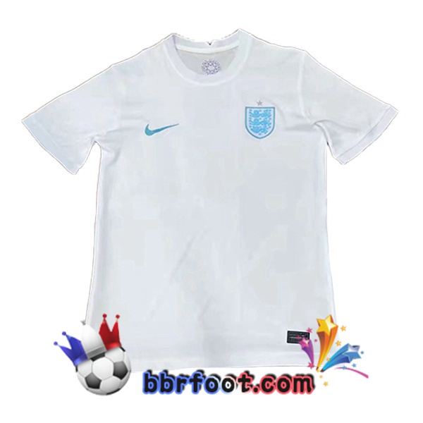 Maillot Foot Equipe de Angleterre Domicile Blanc Version Fuite Coupe du monde 2022