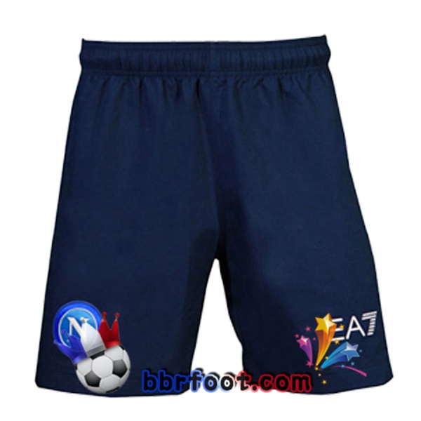 Short Foot SSC Naples Third Bleu 21/22