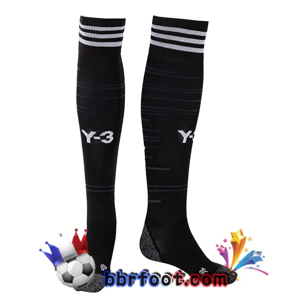 Chaussettes Foot Real Madrid Quatrieme Noir 21/22