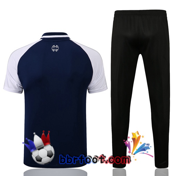 Ensemble Polo Real Madrid + Pantalon Bleu Royal 21/22