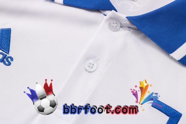 Ensemble Polo Juventus + Pantalon Blanc Bleu 21/22