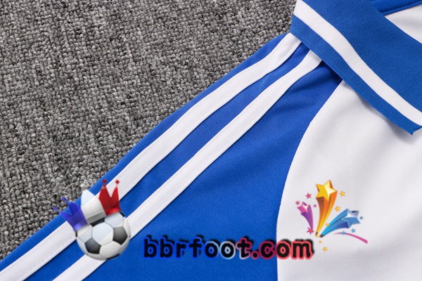 Ensemble Polo Juventus + Pantalon Blanc Bleu 21/22