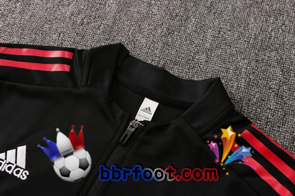 Ensemble Survetement Foot Sao Paulo FC Noir 22/23