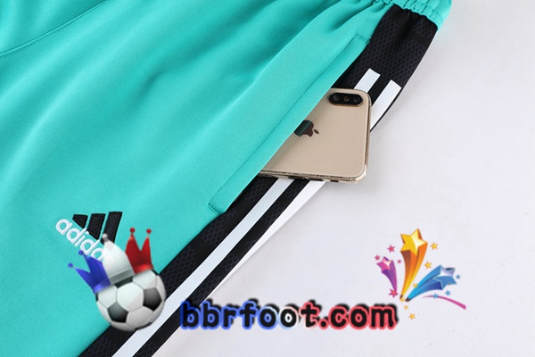 Ensemble Survetement Foot - Veste Real Madrid Vert 22/23