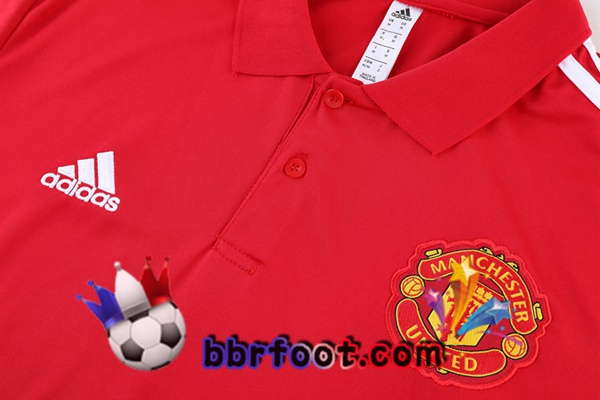 Ensemble Training T-Shirts Manchester United + Pantalon Rouge 22/23
