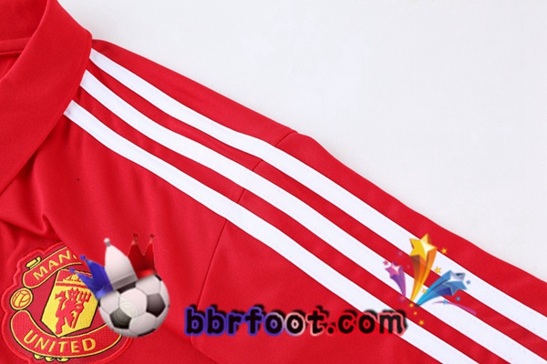 Ensemble Training T-Shirts Manchester United + Pantalon Rouge 22/23