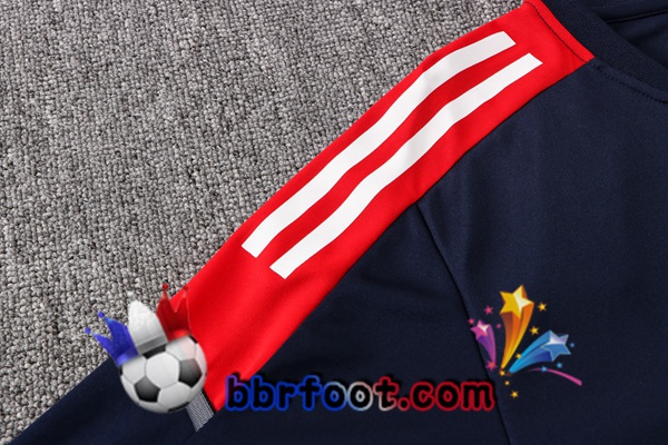 Ensemble Training T-Shirts Bayern Munich + Pantalon Bleu Royal 22/23