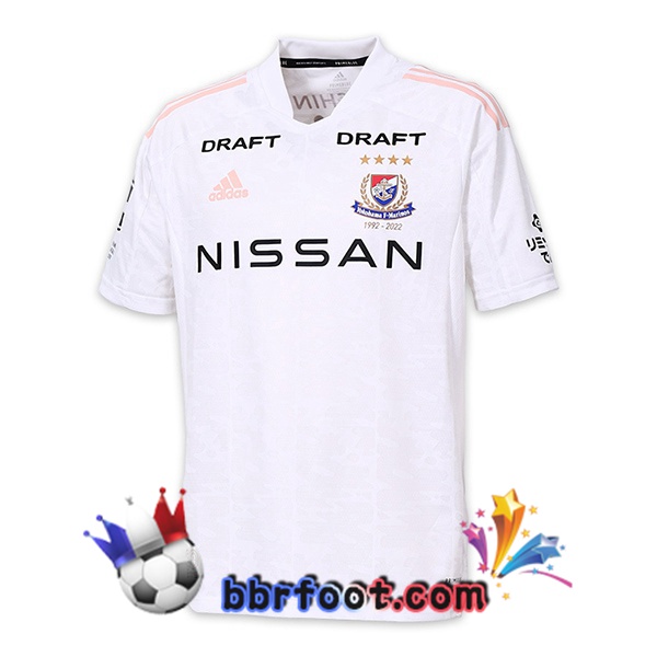Maillot Foot Yokohama F. Marinos Exterieur Blanc 2022