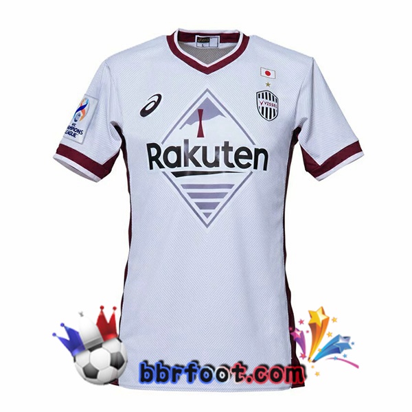 Maillot Foot Vissel Kobe Exterieur Blanc 2022