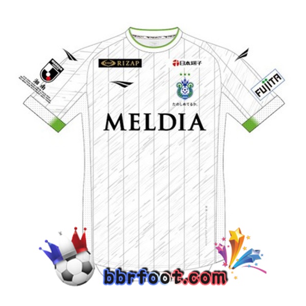 Maillot Foot Shonan Bellmare Exterieur Blanc 2022