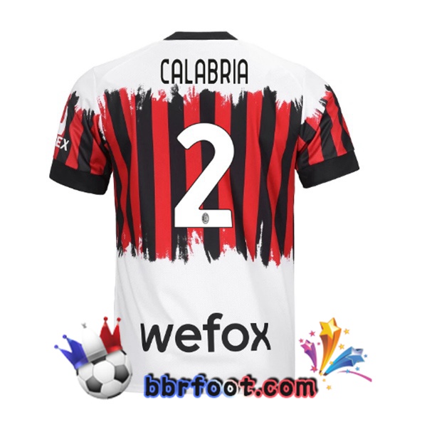 Maillot Foot AC Milan (CALABRIA 2) Quatrieme 21/22
