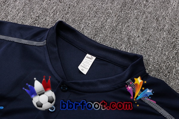 Ensemble Training T-Shirts Italie + Pantalon Bleu Royal 22/23