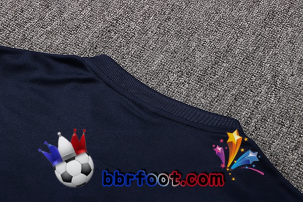 Ensemble Training T-Shirts Italie + Pantalon Bleu Royal 22/23
