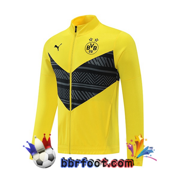 Veste Foot Dortmund BVB Jaune 22/23