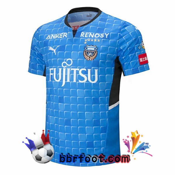 Maillot Foot Kawasaki Frontale Domicile Bleu 2022