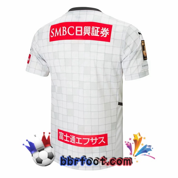 Maillot Foot Kawasaki Frontale Exterieur Blanc 2022