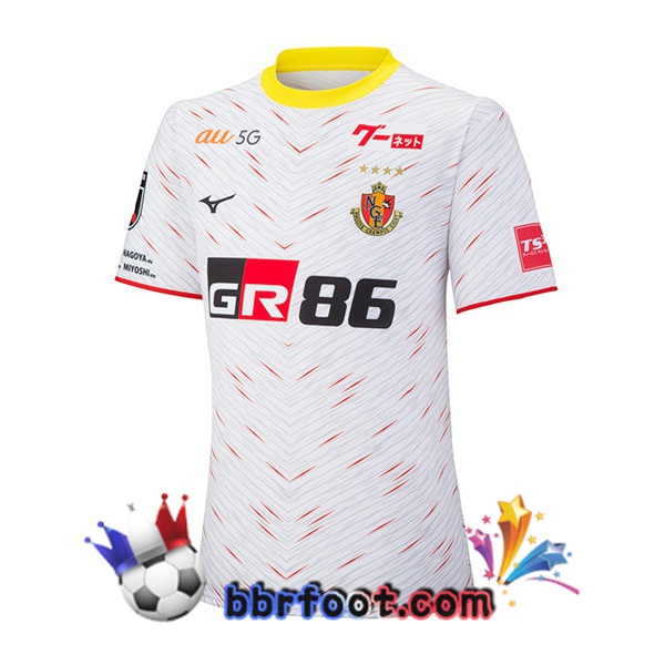 Maillot Foot Nagoya Grampus Domicile Blanc 2022