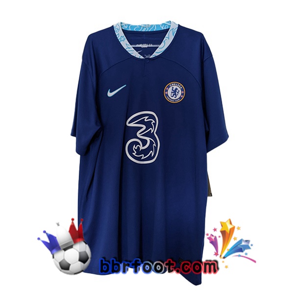 Maillot Foot FC Chelsea Domicile Version Fuite Bleu 22/23