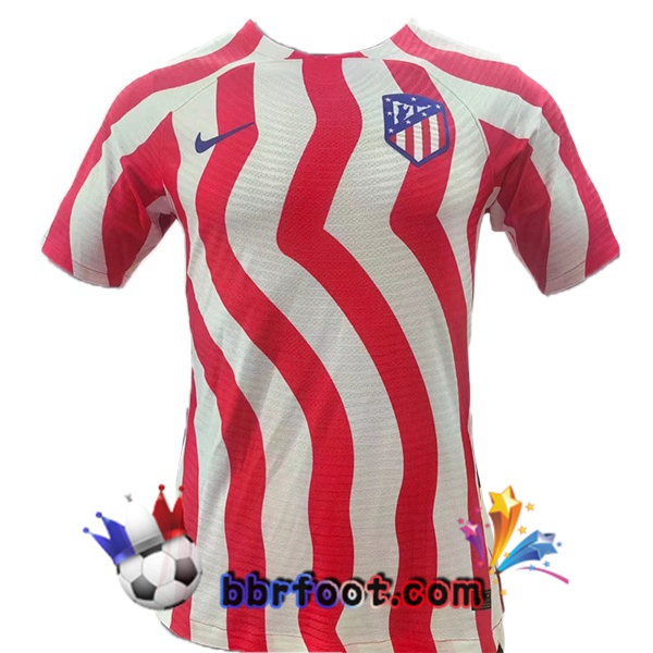 Maillot Foot Atletico Madrid Domicile Version Fuite Rouge 22/23