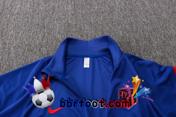 Ensemble Survetement Foot - Veste Atletico Madrid Bleu 22/23