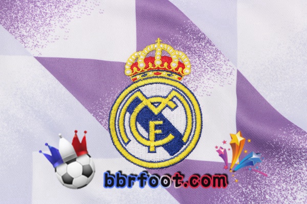 Polo Foot Real Madrid + Pantalon Blanc Pourpre 22/23