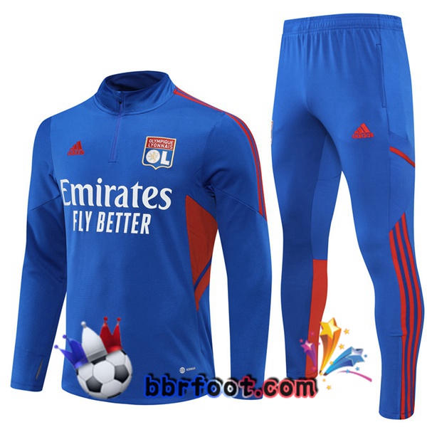 Survetement Foot Lyon OL Bleu 22/23