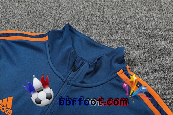 Survetement Foot Manchester United Bleu 22/23