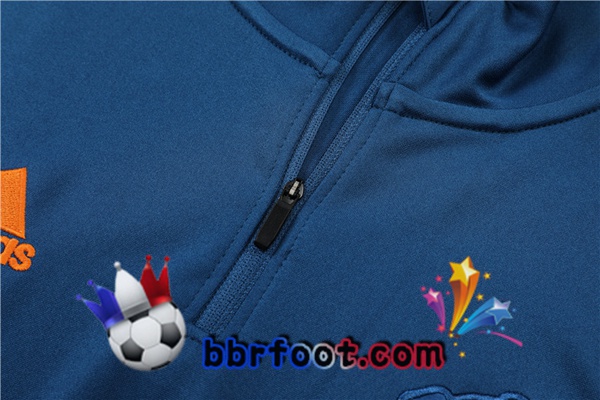 Survetement Foot Manchester United Bleu 22/23