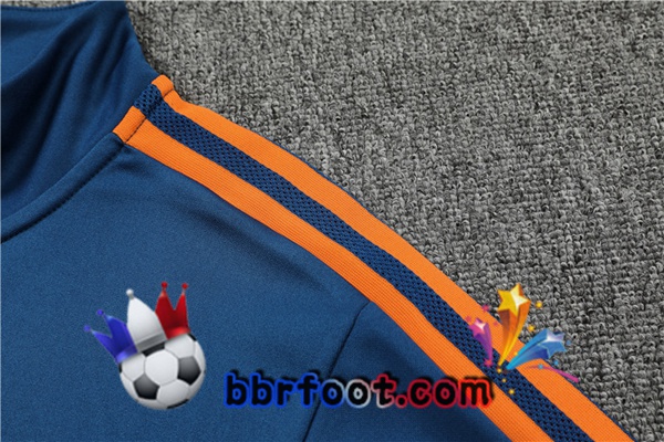 Survetement Foot Manchester United Bleu 22/23