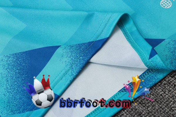 Training T-Shirts Juventus + Pantalon Bleu 22/23