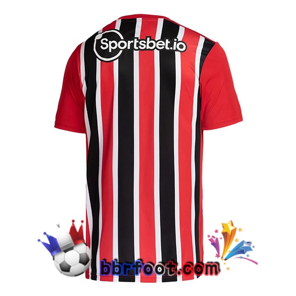 Maillot Foot Sao Paulo FC Exterieur Rouge 22/23