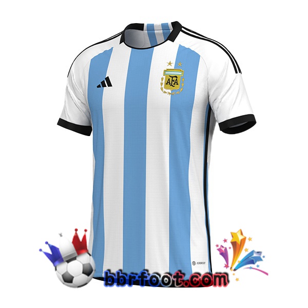 Maillots Equipe De Argentine Domicile Bleu Blanc Version Fuite 22/23