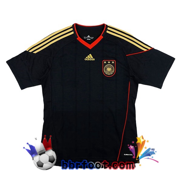 Maillots Equipe De Allemagne Exterieur Noir Version Fuite Coupe du monde 2022