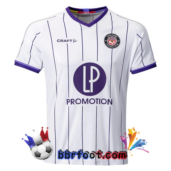 Maillot Foot Toulouse Domicile Blanc 22/23