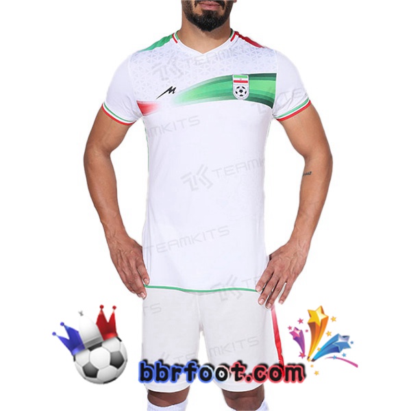 Maillots Equipe De Iran Domicile Blanc 22/23