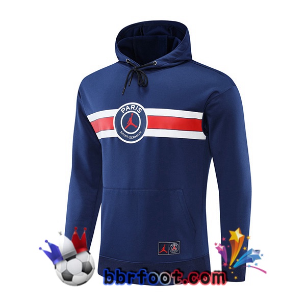 Sweatshirt à Capuche JORDAN Paris PSG Bleu 22/23