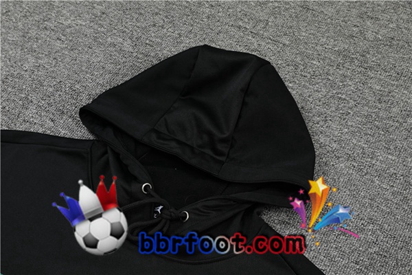 Capuche Survetement Foot JORDAN Paris PSG Noir 22/23