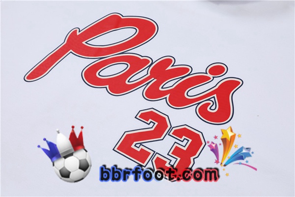 Capuche Survetement Foot JORDAN Paris PSG Blanc 22/23