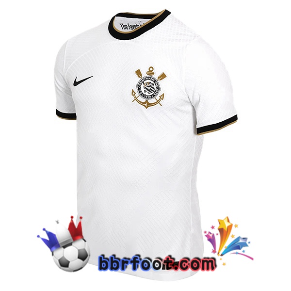 Maillot Foot Corinthians Domicile Blanc 22/23