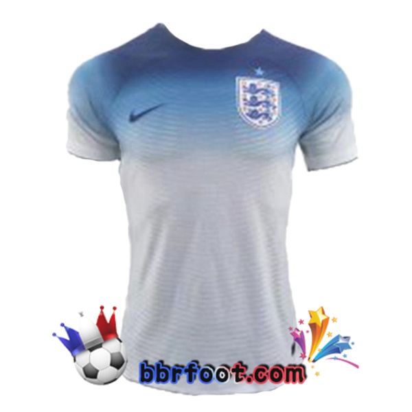 Maillots Equipe De Angleterre Domicile Blanc Bleu Version Fuite 22/23 Maillots Equipe De Angleterre Domicile Blanc Bleu Version Fuite 22/23