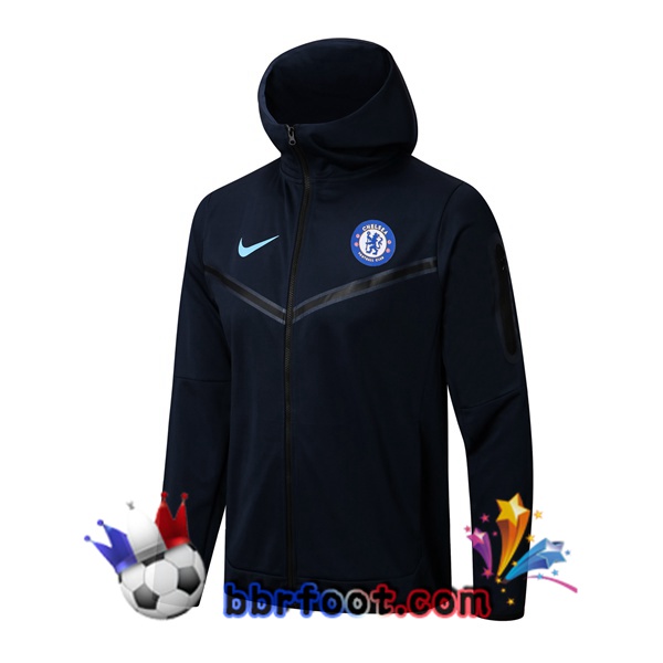 Veste A Capuche FC Chelsea Bleu Royal 22/23