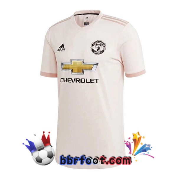 Maillot Foot Manchester United Retro Exterieur 2018-2019