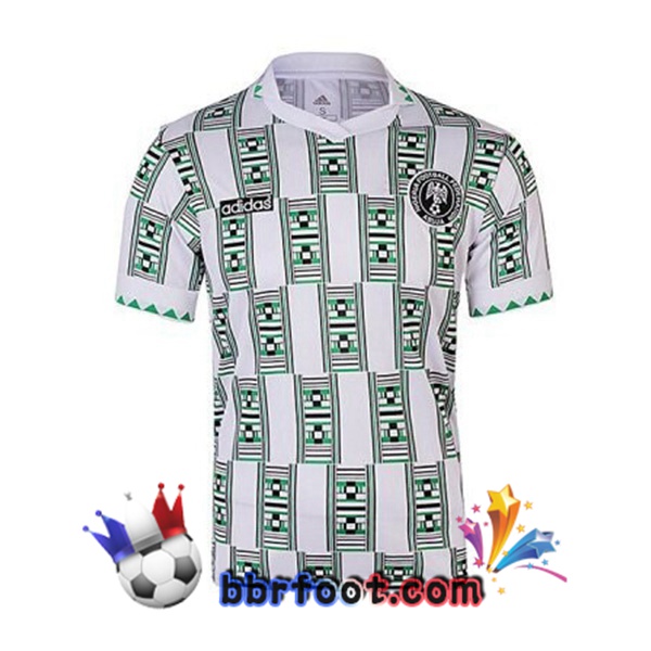 Maillot Foot Nigeria Exterieur Retro Vert 1994