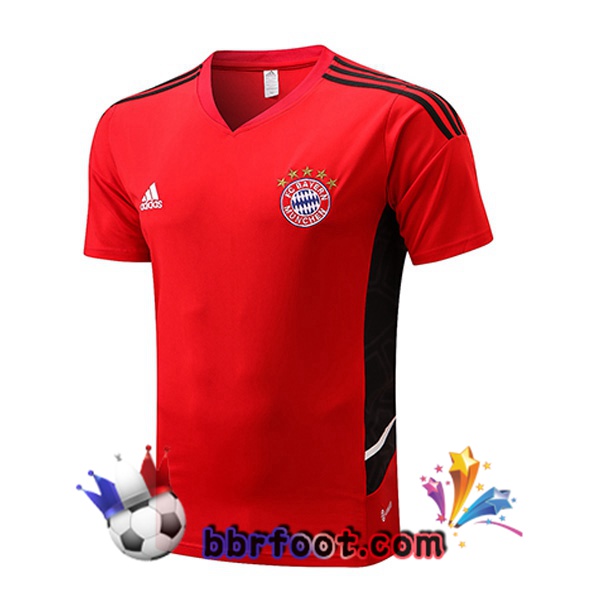 Training T-Shirts Bayern Munich Rouge 2022/2023