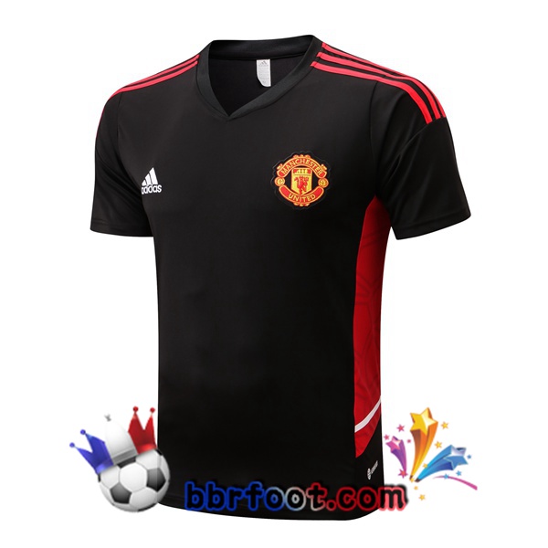 Training T-Shirts Manchester United Noir 2022/2023