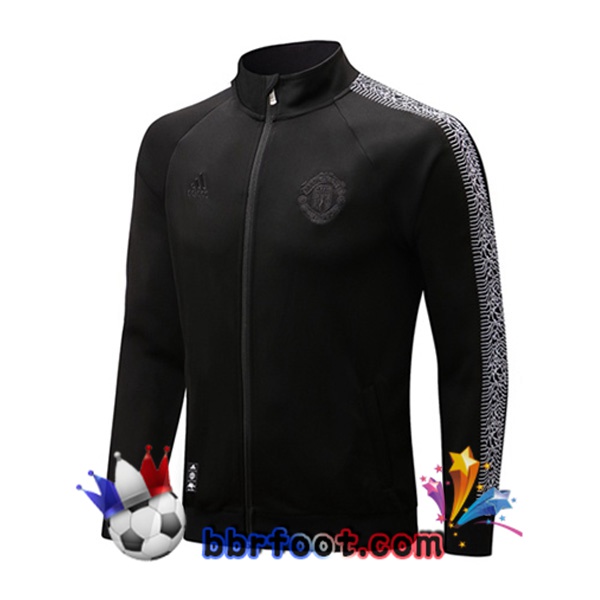 Veste Foot Manchester United Noir 2022/2023 Veste Foot Manchester United Noir 2022/2023