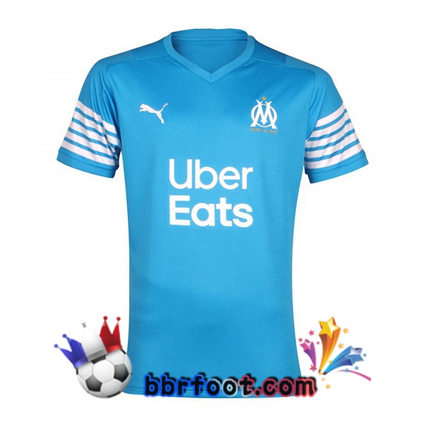 Maillot Foot Marseille OM Quatrieme Bleu 2021/2022